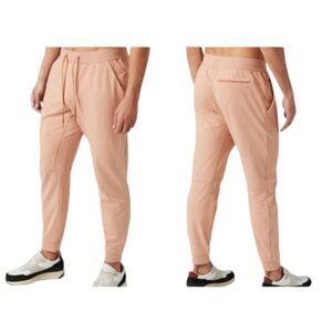 Lululemon City Sweat Jogger French Terry Heathered Sedona Sunset Peach XS